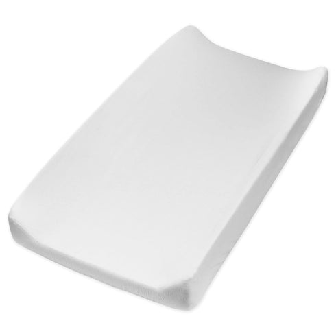 HonestBaby unisex baby Organic Cotton Changing Pad Cover and Toddler Sleepers, Bright White, One Size US...