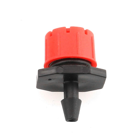 Irrigation Dripper 50PCS Adjustable Drip Irrigation Sprinkler with 50PCS 1/4 Inch Irrigation Tee Drip Irrigation Kit for Misting Watering Plant Co...