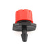 Irrigation Dripper 50PCS Adjustable Drip Irrigation Sprinkler with 50PCS 1/4 Inch Irrigation Tee Drip Irrigation Kit for Misting Watering Plant Co...