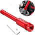 Extension Rod Shift knob Extension Gear Lever Extender Stick Gear Shifter Extension Gear Shift Knob Extender Adjustable for VW T4(Red)...