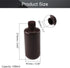 Othmro 2Pcs 33.8oz Plastic Containers Lab Chemical Reagent Bottles, 1000ml Small Mouth Liquid Solid Storage Bottles Round Sample Storage Container...