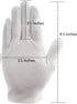 DreamHigh DH 2 Pairs White Cotton/Nylon Marching Gloves, Formal Tuxedo Honor Guard Parade Gloves...