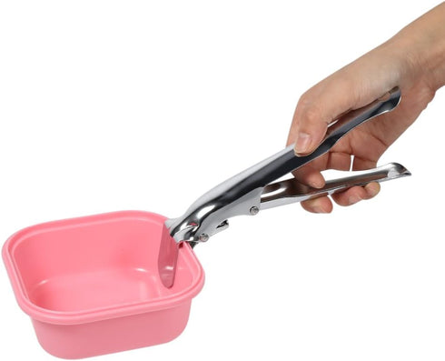 ViaGasaFamido Bowl Clip - Food Tongs, Iron, Polished, Dishwasher, Modern, 20.5cm, 1 Piece...