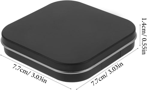 Beaupretty Empty Lipstick Palette Magnetic Eyeshadow Palette Makeup Foundation Blush Container with Mirror for Women Girls Black...