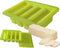 butter molds Large 4 Cavities Silicone butter mold Pudding & Jello Shot Mold butter stick molds,Cheesecake, butter mold with lid Product Dimension...