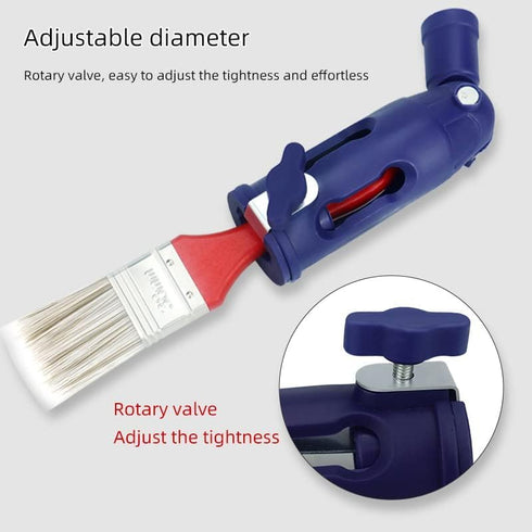Paint Edger Brush Extender Paint Roller Extension Pole 3.6ft Gripper Paint Edger Tool for Wall Corner Painting Painting Tool Wall Detail Decoratio...