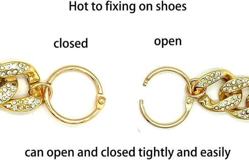4pcs/lot DIY charms chain shoe...