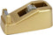 Desktop Tape Dispenser 1 Inch Core Acrylic Tape Dispensers, Gold Tape Holder for Desktop, Non-Skid Base, Office Desk Accessories (Gold - A)...