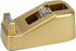 Desktop Tape Dispenser 1 Inch Core Acrylic Tape Dispensers, Gold Tape Holder for Desktop, Non-Skid Base, Office Desk Accessories (Gold - A)...