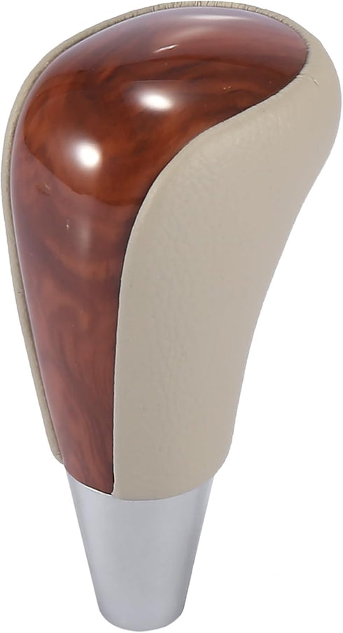 X AUTOHAUX Car Automatic Gear Stick Shift Knob for Toyota RAV4 Camry Corolla for Lexus Beige Brown...