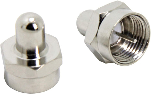 F Termination Cap, Coax Terminator, 20 Pack, 75 Ohm Terminator for Ports on Splitter, AMP, Coaxial Cable, TV Antenna, Wall Plates...