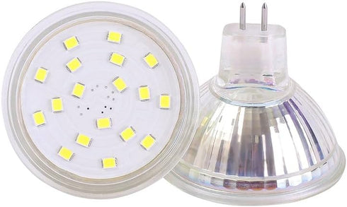 MR16 Led Light Bulbs AC/DC12V Non-dimmable GU5.3 4W led Spotlights 6000K Cool White 300LM 35W Halogen Bulbs Replacement for Track Lighting and Out...