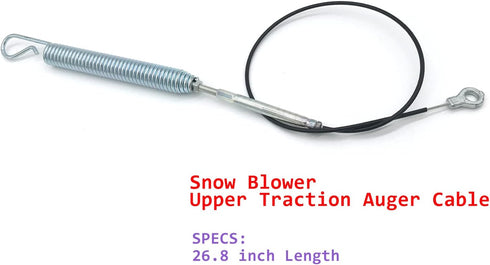 06900438 Snow Blower Upper Traction Auger Cable for Ariens Classic 24 E, Compact 20 24, Compact Track 24, SNO-Tek 24 120V, SNO-Tek 28 120V, ST24LE...
