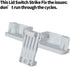 W10240513 Washer Lid Latch Strike Compatible with Whirlpool AP4514459, PS2579805