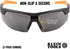 Klein Tools 60174 Safety Glasses, PPE Protective Eyewear with Semi Frame, Scratch Resistant, Anti Fog Clear and Gray Lens Combo Pack...