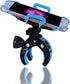 Bike Mount, Bike Phone Mount Motorcycle Baby Carriage Bicycle Cell Phone Holder Cradle with Rubber Strap 360 Degree Rotate for iPhone X,8,7 6s Plu...
