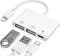 iPad to USB Adapter, USB for iPad, iPhone to USB Adapter Compatible iPhone/iPad,Plug N Play,Compatible with USB Flash Drive.Support iOS 16....