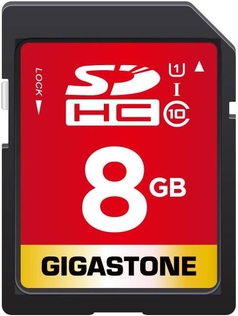 Gigastone 8GB SD Card UHS-I U1 Class 10 SDHC Memory Card Full HD Video Canon Nikon Sony Pentax Kodak Olympus Panasonic Digital Camera...