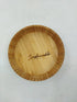 Fruit Bowl For Kitchen Counter (Medium) - Bamboo Fruit Bowl - Dishwasher Safe, Eco-Friendly, Scratch Resistant -Serving Bowl - Handcrafted Salad B...