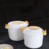 Luxshiny Microwave Pressure Cooker Microwave Rice Cooker Mini Rice Cooker Portable Steamer Pasta Cooker Food Steamer Pot for Cooking Soup Rice Ste...