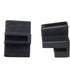 12PCS File Cabinet Rails Hanging File Rail Clips Specialty Storage Black File Folder Plastic Rail Clip Drawer Sides Black File Rails Hanging File ...