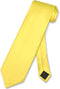 Vesuvio Napoli NeckTie Solid GOLDEN YELLOW Color Men's Neck Tie...