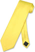 Vesuvio Napoli NeckTie Solid GOLDEN YELLOW Color Men's Neck Tie...