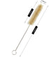 Tube Bottle Wash Cleaning Brush 9.5 Inch. Tan Bristles Radial Tip for Lab Set Chemistry Test, 15 Pack...