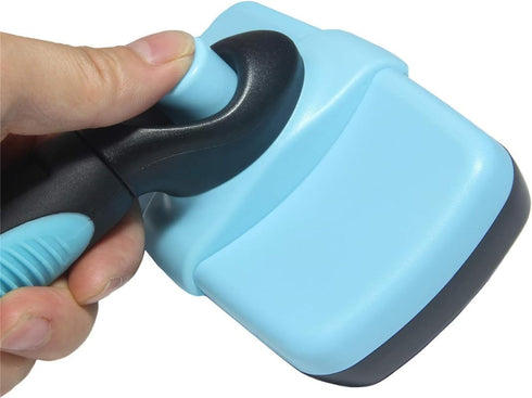 Maxpower Planet Self Cleaning Dog Slicker Brush - Slicker Brush for Dogs - Gently Removes Loose Undercoat, Mats and Tangled Hair for Dogs and Cats...