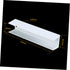 12 Pcs Safety Door Reinforcement Slot Baby Gate Reinforcement Stair Reinforcement Downstair Parts Tools for Kids Fence Reinforcement Groove Child ...