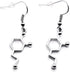 Dopamine Molecule Earrings Psychiatrist Gift Psychologist Neurologist Neurotransmitter Happy Chemical Scientist Chemistry Biology Psychiatry Jewel...