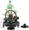 Mesee Aquarium Pirate Captain Decoration, Skeleton Seaman Landscape Fish Tank Decor, Undersea Air-driven Aquatic Ornament Decorations for Home Fis...