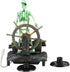 Mesee Aquarium Pirate Captain Decoration, Skeleton Seaman Landscape Fish Tank Decor, Undersea Air-driven Aquatic Ornament Decorations for Home Fis...