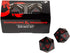 Ultra PRO Dungeons & Dragons Ampersand Heavy Metal D20 Dice Set (2 Pieces) - Great for RPG, DND, MTG as Gamer Dice or Board Gaming Dice...