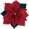 Christmas 3D Flower Accent Pillow Cover Festival Red Floral Throw Pillow Case Decorative Cushion Cover for Sofa Couch Bed Living Room Home Decor 1...