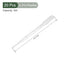 YOKIVE 20 Pcs Disposable Pipette, Lab Dropper with Tapered Tip | Transfer Liquid, Great for Laboratory, Chemistry, Art Project (Clear White, 3ML)...