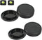 Body Cap & Rear Lens Cover for Canon EOS M50 Mark II M200 M100 M50 M6 Mark II M6 and More Canon EF-M Mount Camera and Lens......
