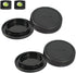 Body Cap & Rear Lens Cover for Canon EOS M50 Mark II M200 M100 M50 M6 Mark II M6 and More Canon EF-M Mount Camera and Lens......