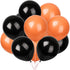 Orange Black Balloons,100 pcs 12 inch Latex Balloons,Birthday Wedding Baby Shower Party Decoration...