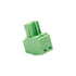 20 pcs 2 Pin KF2EDG 3.81mm/0.15" Pitch Pluggable PCB Angle Screw Terminal Block Plug Connector Socket Panel Mount DIY...