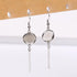 SHUNAE 20pcs Pack 12mm 14mm 16mm Stainless Steel 304 cabochon Earring Base Settings Blank Earrings Bezel Trays DIY Earring Hooks findings (16mm)...