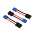 3pcs Compatible with TRX Female to EC3 Male Connector Adapter with 14awg 5cm/2inch Wire(BDHI-07)...
