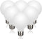 6 Pack G25(G80) Globe LED Light Bulbs, 5W Dimmable 40 Watt Equivalent LED Edison Bulbs, Neutral White 4000K, 500LM, E26 Base, Milky LED Filament B...
