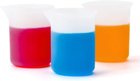 Gartful 100ml Resin Measuring Cups, 9PCS 3 oz Graduated Silicone Resin Mixing Cups, Reusable Stir and Pour Tools for Epoxy Resin, Jewelry Casting ...