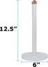 Blue Donuts Paper Towel Holder Countertop with Weighted Base - Easy One-Handed Tear Paper Towel Holder, Modern Paper Towel Holder, Paper Towel Dis...