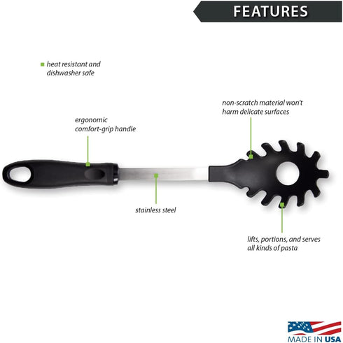 RADA 13" Non-Scratch Pasta Server...