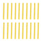 EXCEART 20pcs Hot Glue Sticks Mini Glue Sticks Colored Hot Glue Sticks for Arts Crafts (Yellow)...