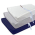 AMROSE 3 Pack Easy Care Changing Pad Covers, Ultra Soft Microfiber Diaper Change Table Sheets for Baby Boys and Girls, White & Gray & Navy...