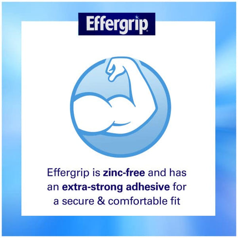 Denture Adhesive Cream, Extra Strong Holding Power, 2.5 oz. (Pack of 4)...
