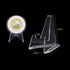 Display Stand, Stable Plates Stand, Transparent Acrylic Plastic Easels or Stand Plate Holders, Tabletop Art Home Decoration...